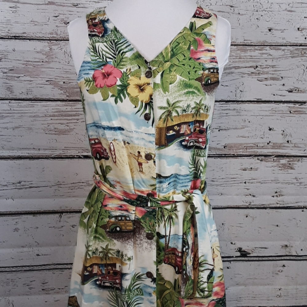 Hawaiian Reserve Collection Sleeveless Dress - Picture 6 of 8